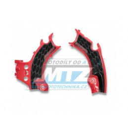 Kryty rámu Honda CRF450R+CRF450RX / 21 (barva červeno-černá)