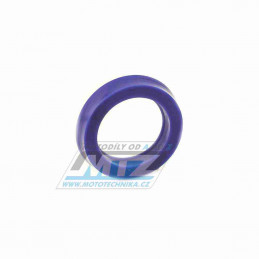 Těsnění/Gufero cartridge přední vidlice Showa - modré (rozměry: 12x18x3,5mm)