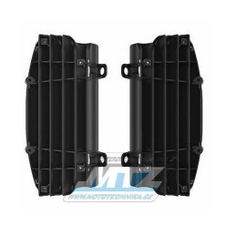 Mřížky chladiče - KTM 125+150SX+250+350+450SXF / 16-22 + EXC+EXCF / 17-23 + Husqvarna / 16-23 (barva černá)